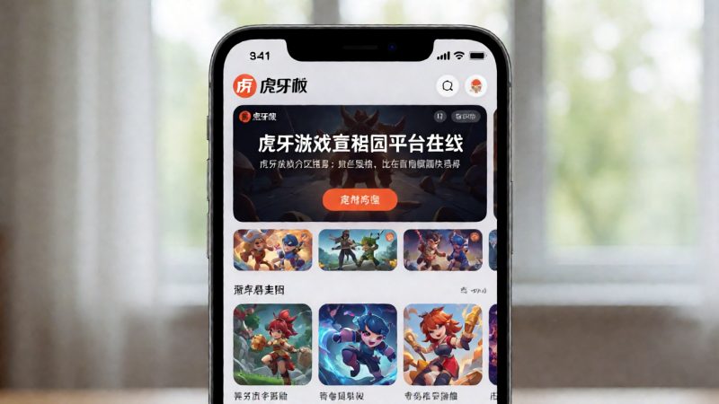 虎牙游戏直播间平台在线 虎牙游戏分区推荐:按品类挑,比在首页瞎翻快得多